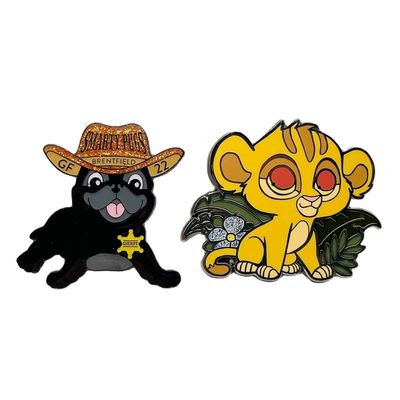 ซื้อ Custom Soft Enamel Lapel Pins with Logo in Iron & Zinc Alloy - Personalized Enamel Pins online manufacture