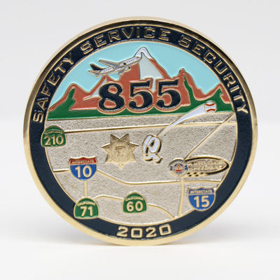 Custom Deluxe Challenge Coin 3D 2D Metal Souvenir Commemorative Enamel Coin