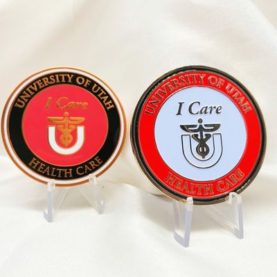 Custom Deluxe Challenge Coin 3D 2D Metal Souvenir Commemorative Enamel Coin