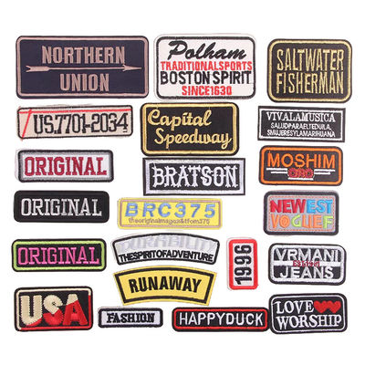 Event Personalized Patches Tourist Souvenirs Custom Made Embroidered Patches