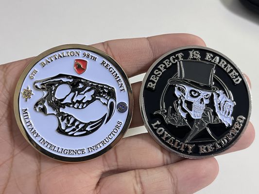 Souvenir Brass Gold Silver Logo 3D Metal Challenge Coin For Laser Engraving Custom Gold Coin Blank Souvenir