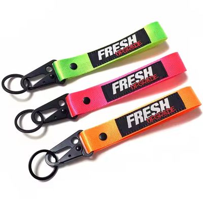 ซื้อ  Custom Logo Neck Strap Lanyard Sling Id Badge Holders/Landyard and Pvc Name Card Polyester De Lanyard Keychain online manufacture
