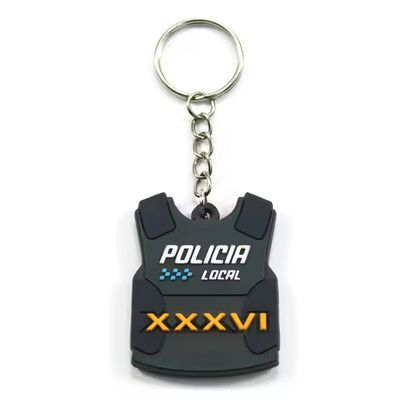 ซื้อ Promotional Keyring Custom 3d/2D Logo Letters PVC Rubber KeyChains Custom Logo Cartoon Cute Keychains online manufacture
