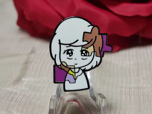 ซื้อ เข็มกลัดติดปกเสื้อแบบกำหนดเองสำหรับบริษัท - ออกแบบ 2 มิติ/3 มิติ พร้อมเคลือบสีแบบ Soft/Hard online manufacture