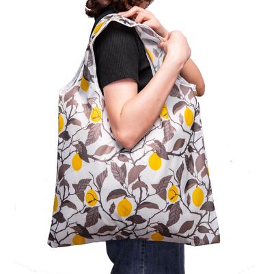 ราคาดี Custom Logo Printing 210D Polyester Shopping Bag - Folding and Portable Eco-Friendly Tote Bag ออนไลน์