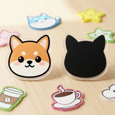 ซื้อ สติกเกอร์ติดตู้เย็นอะคริลิคใสสูงแบบกำหนดเองพร้อมดีไซน์แม่เหล็กแรงสูงและขนาดและรูปทรงที่ปรับแต่งได้ online manufacture