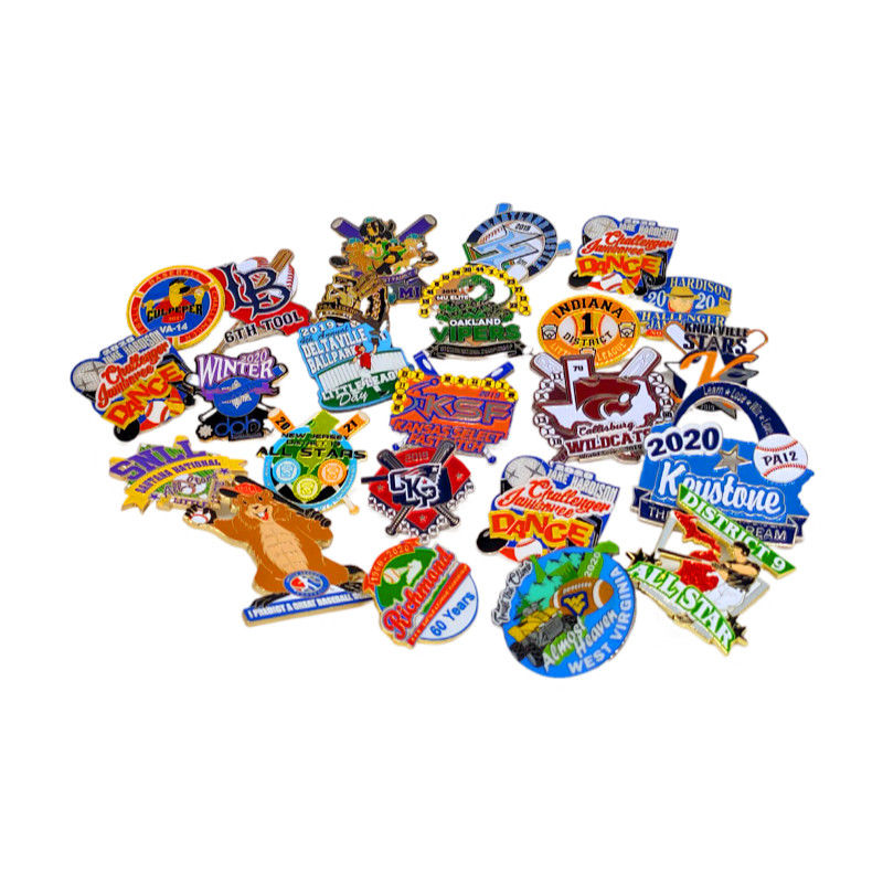 Factory Customize Logo Design Metal Crafts Enamel Clothes Pin