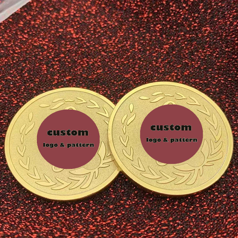 Painted Custom Metal Coins Printing No Minimum Enamel Coins