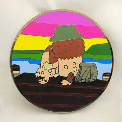 ราคาดี ขนาดที่กําหนดเอง เนื้อทองอ่อนแอมเมล Plating Custom Lapel Pins and Metal Badge ออนไลน์