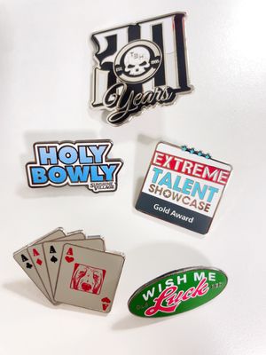 Plated Metal Crafts Customized Hard Enamel Lapel Pin Business Gifts Metal Logo Design Pins For Clothes