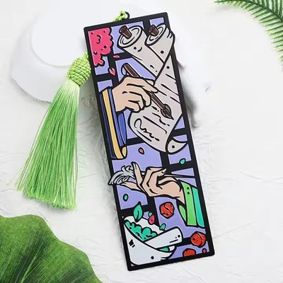 Custom บุคเมอร์ส่วนบุคคล Zinc Alloy Metal Bookmark 3D น่ารัก การ์ตูน Anime Bookmarks สําหรับของขวัญโปรโมชั่น