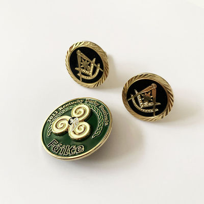 สตาร์ทเมทัล Lapel Pins สําหรับบทบาทงานและองค์กร
