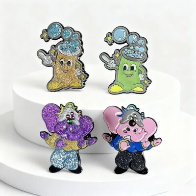 ราคาดี เข็มกลัดเคลือบแข็งเคลือบอ่อนแบบกำหนดเองพร้อมการชุบทอง เงิน ทองแดง ออนไลน์