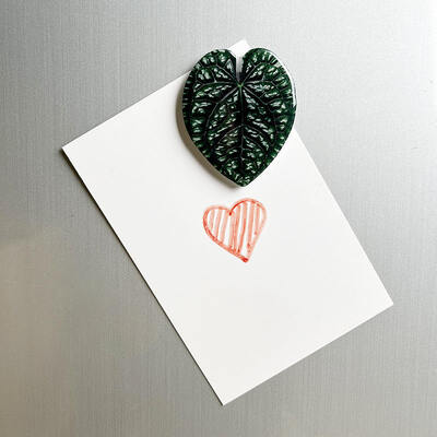 ราคาดี สติ๊กเกอร์ตู้เย็น 3 มิติแบบแอคริลิก ของขวัญโปรโมชั่น รูปทรงใบพืช ออนไลน์