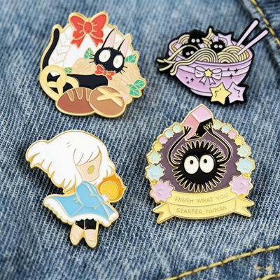 Custom Gold Plated Lapel Pins with Soft Enamel and Custom Logo for Branding