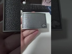 ซิงค์สลัด 2d 3d ทองโลหะ Mens Custom Belt Buckle