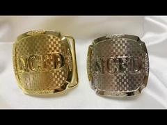 หนังเหล็ก Pin Belt Buckle สําหรับผู้ชาย โลโก้ของคุณเอง