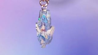 ส่วนบุคคลราคาถูกโฮโลแกรมอะคริลิเสน่ห์ที่กำหนดเองอะคริลิอะนิเมะพวงกุญแจ