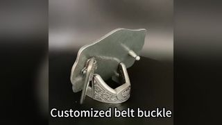 หัวเข็มขัดโลหะผสมสังกะสีแบบกำหนดเอง พร้อมผิวเคลือบเป็นมิตรต่อสิ่งแวดล้อม และโลโก้ส่วนตัวสำหรับผู้ชายและผู้หญิง